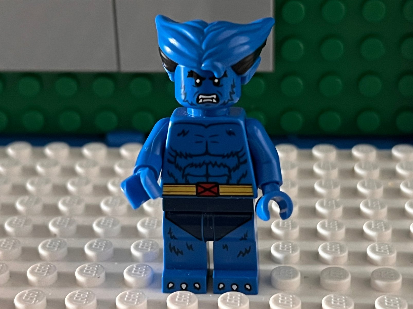 Lego mooi minifiguur beast marvel, Ophalen of Verzenden, Zo goed als nieuw