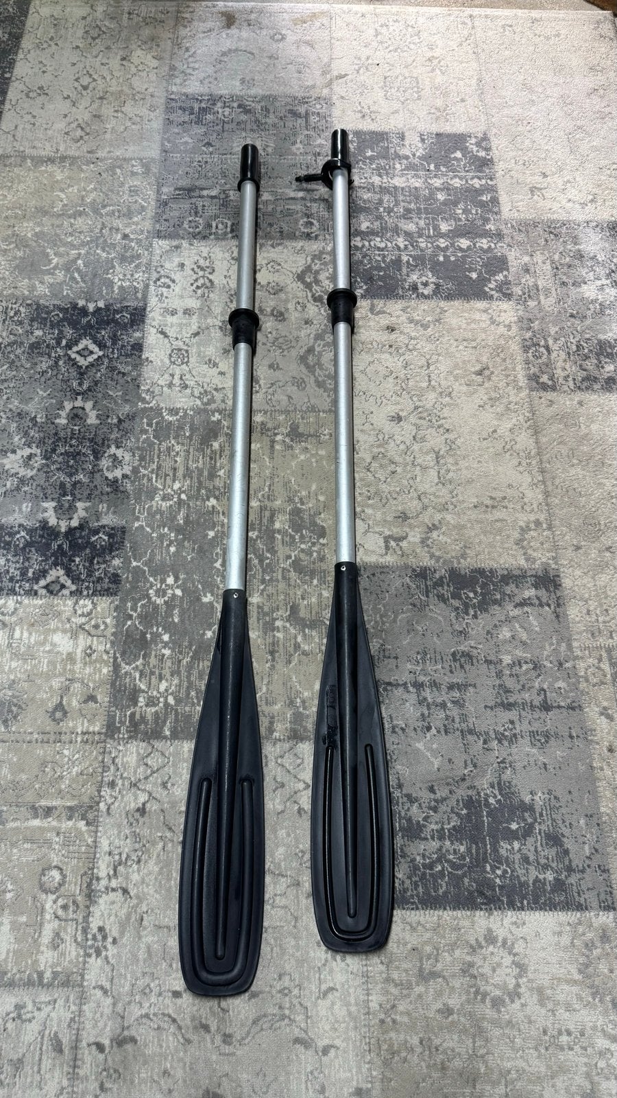 Set van 2 peddels voor Bic boot, Ophalen, Gebruikt, Enkelbladige peddel