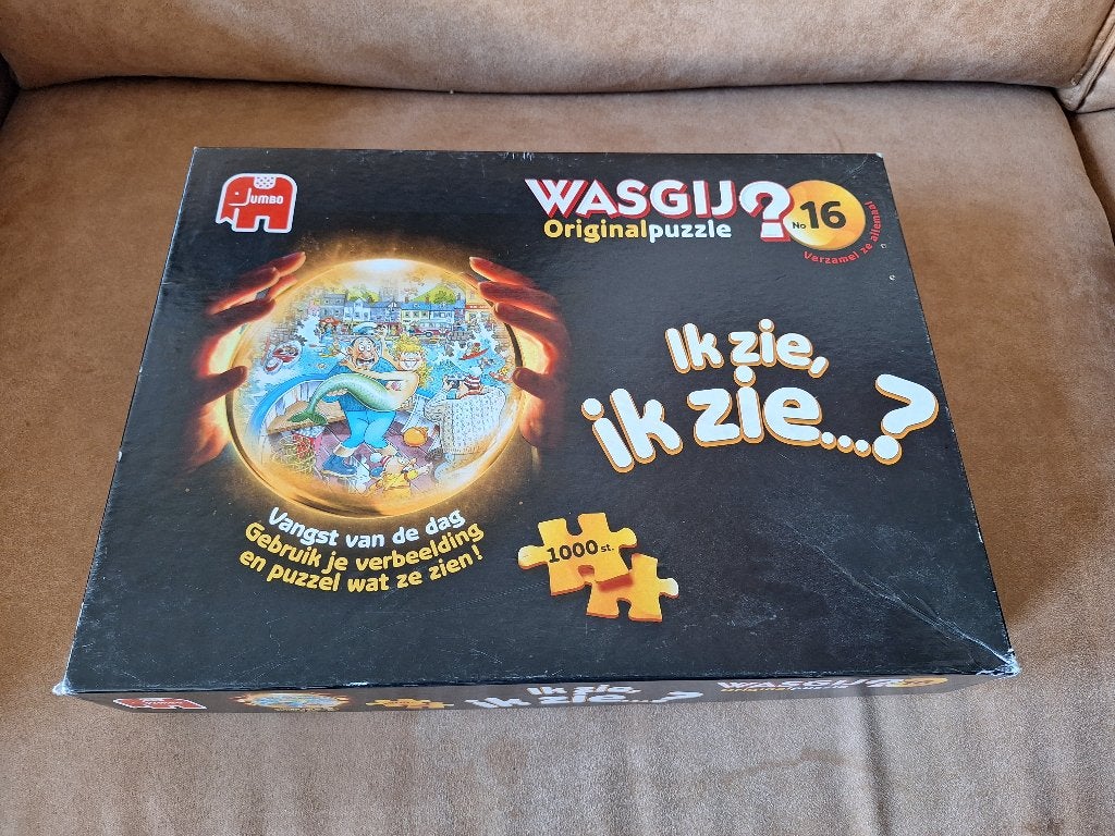 Wasgij Original 16: Vangst van de dag! (1000 stukjes), Ophalen, 500 t/m 1500 stukjes, Zo goed als nieuw, Legpuzzel