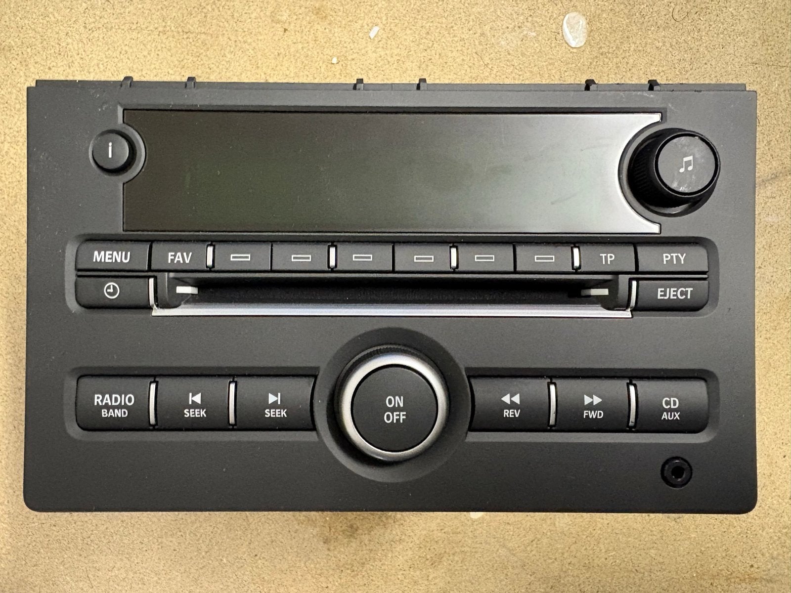 Saab 9-3 Radio CD Speler (GM, Fujitsu Ten Limited), Auto diversen, Ophalen, Zo goed als nieuw