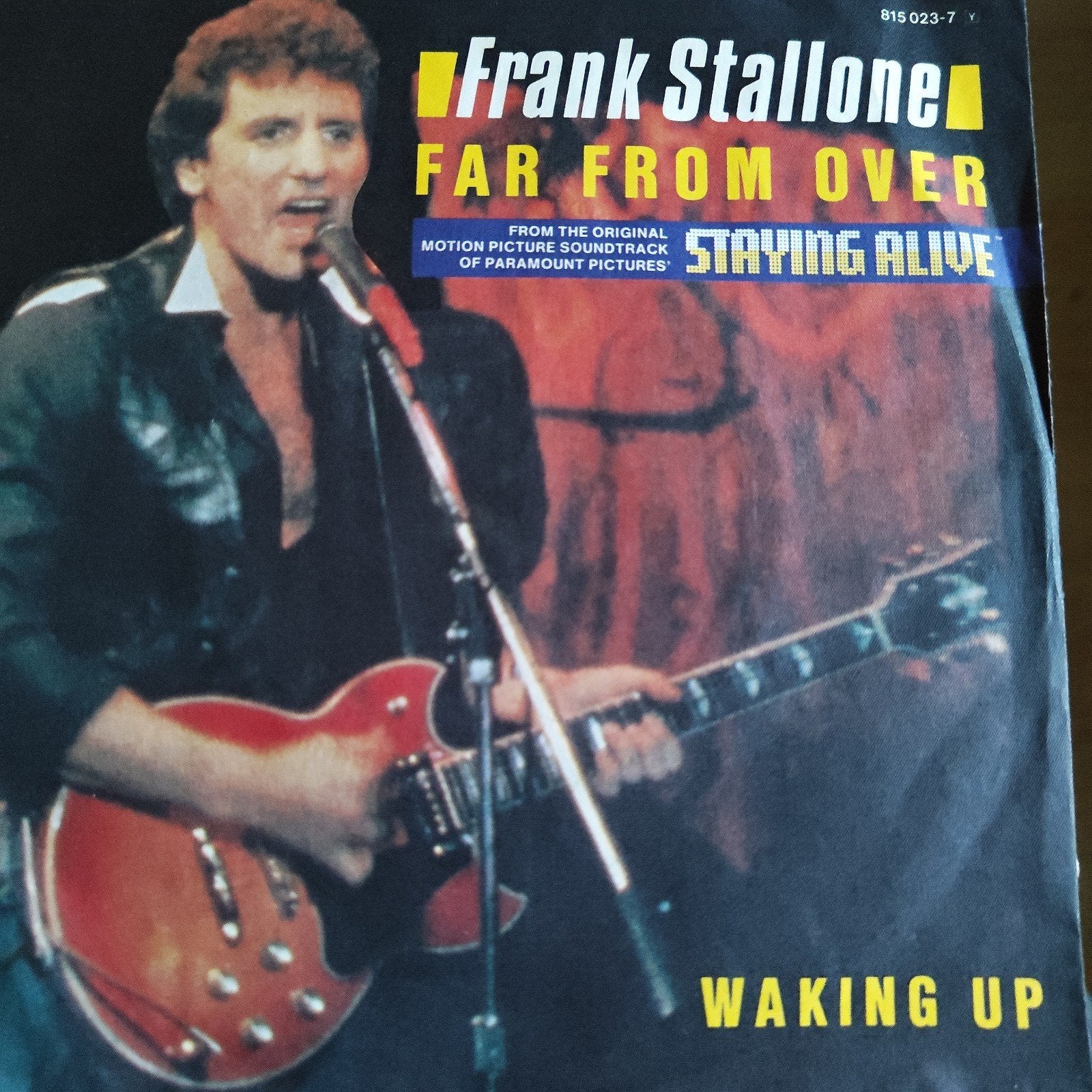 Frank Stallone - Far From Over (Staying Alive Soundtrack), Cd's en Dvd's, Ophalen of Verzenden, Gebruikt, 7 inch, Filmmuziek en Soundtracks