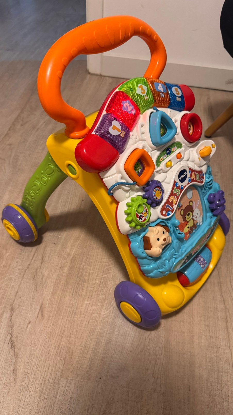 Loopwagentje vtech, Ophalen, Zo goed als nieuw, 6 maanden tot 2 jaar
