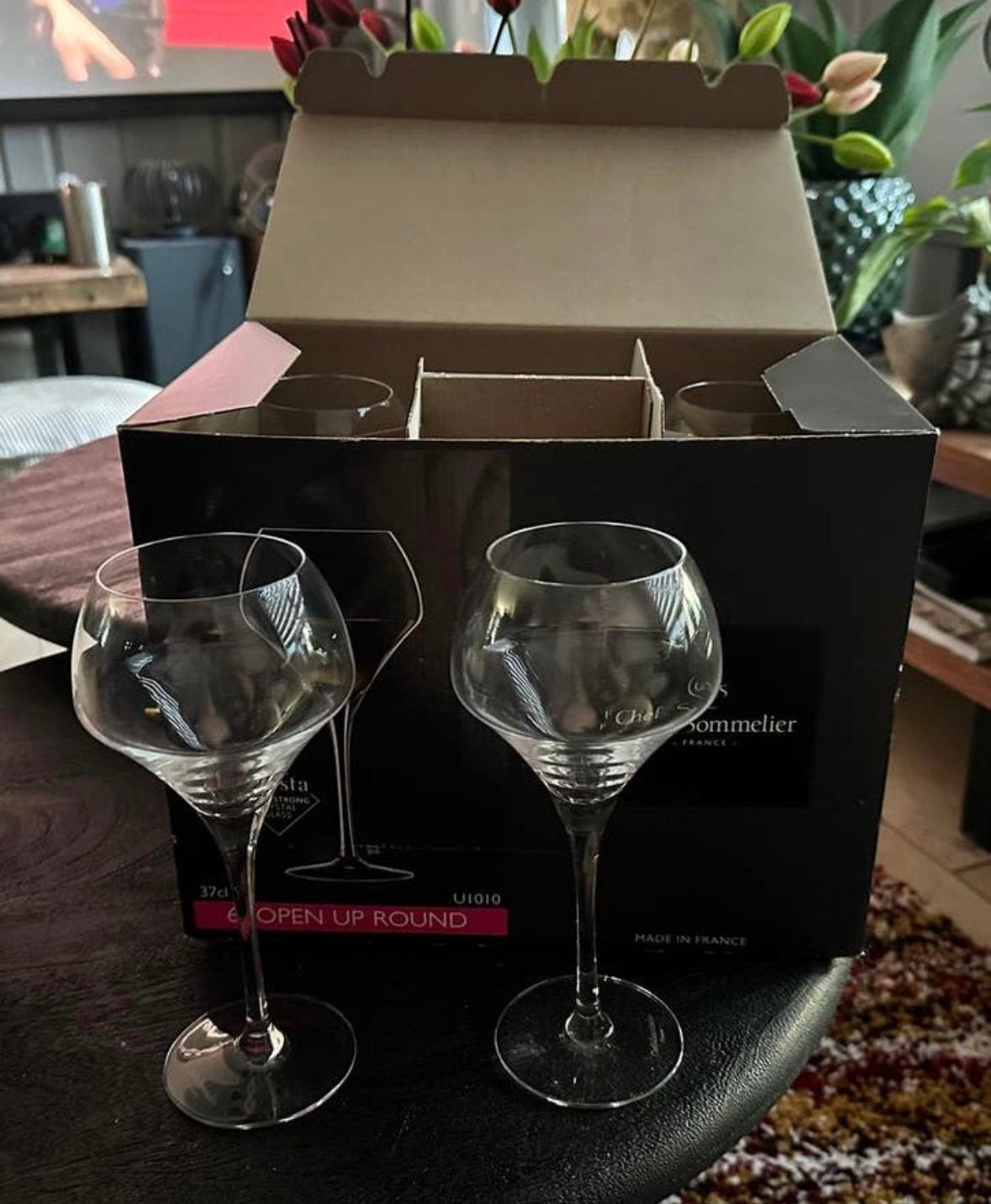 Chef Sommelier 6 wijnglazen ongebruikt, Ophalen of Verzenden, Nieuw, Overige typen