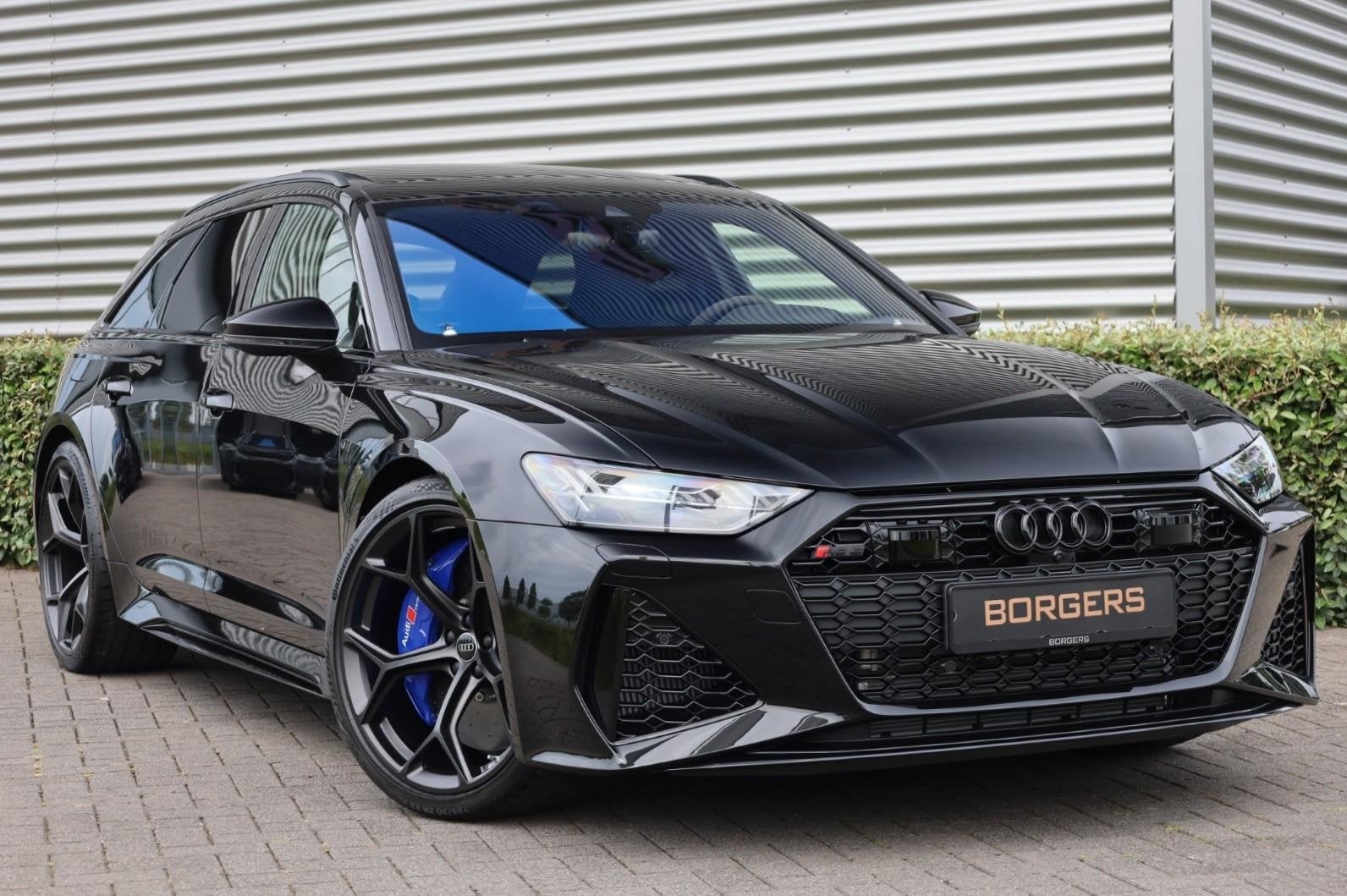Audi RS6 Performance B&O Advanced l Dynamic Plus l RS Blue, Auto's, Audi, Automaat, Gebruikt, 2065 kg, Leder