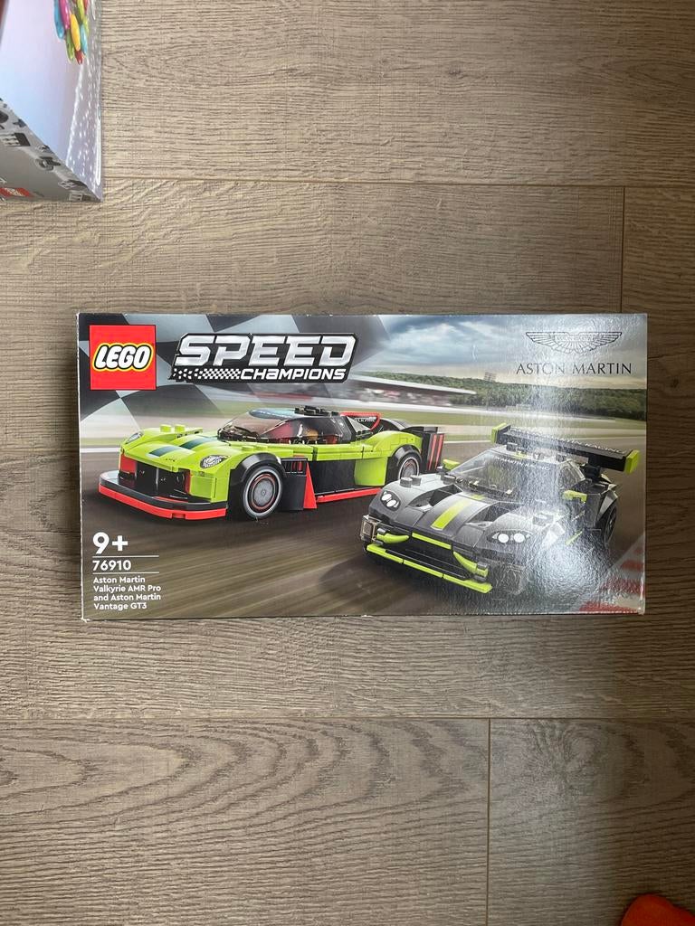 LEGO Speed Champions Aston Martin Valkyrie AMR Pro, Ophalen of Verzenden, Zo goed als nieuw, Overige merken