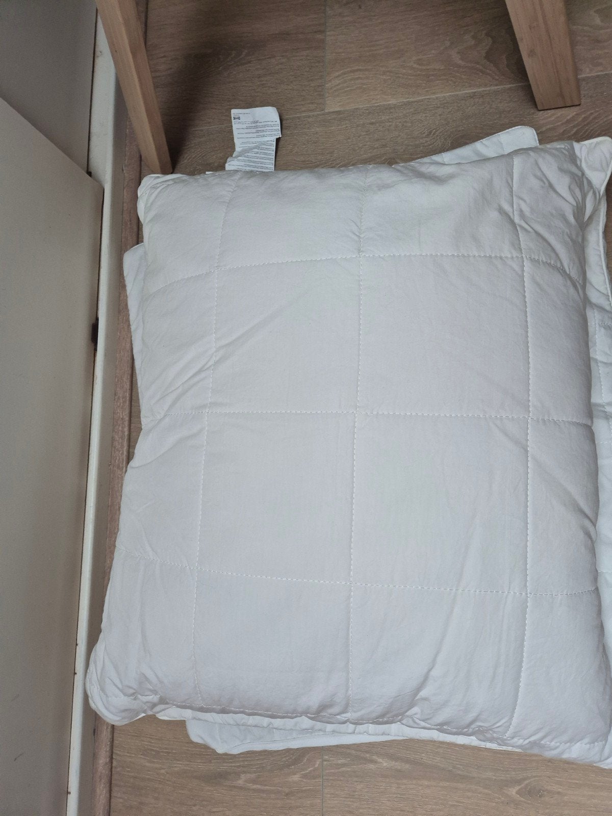 IKEA ÅNGSKORN kussen met extra hoezen, Huis en Inrichting, Gebruikt, Wit, IKEA, Hoofdkussen