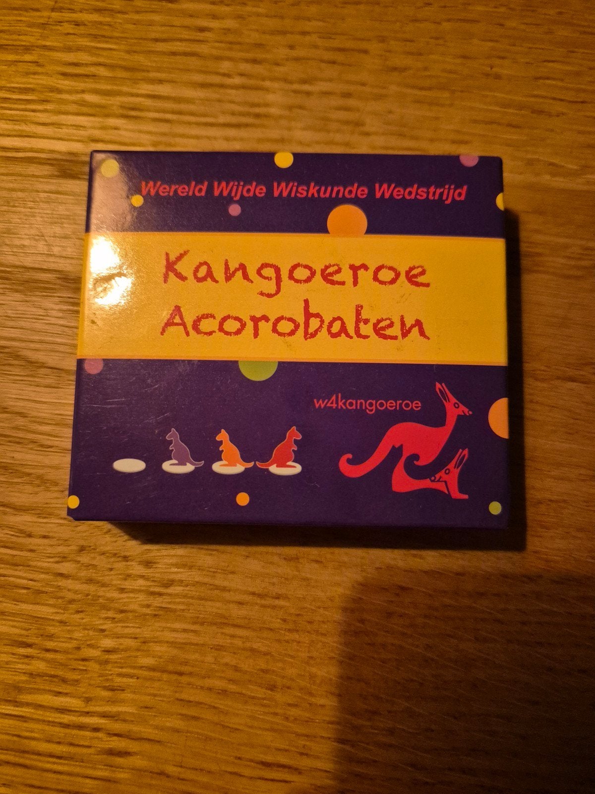 Kangoeroe Acrobaten - Wereld Wijde Wiskunde Wedstrijd, Hobby en Vrije tijd, Een of twee spelers, Wereld Wijde Wiskunde Wedstrijd