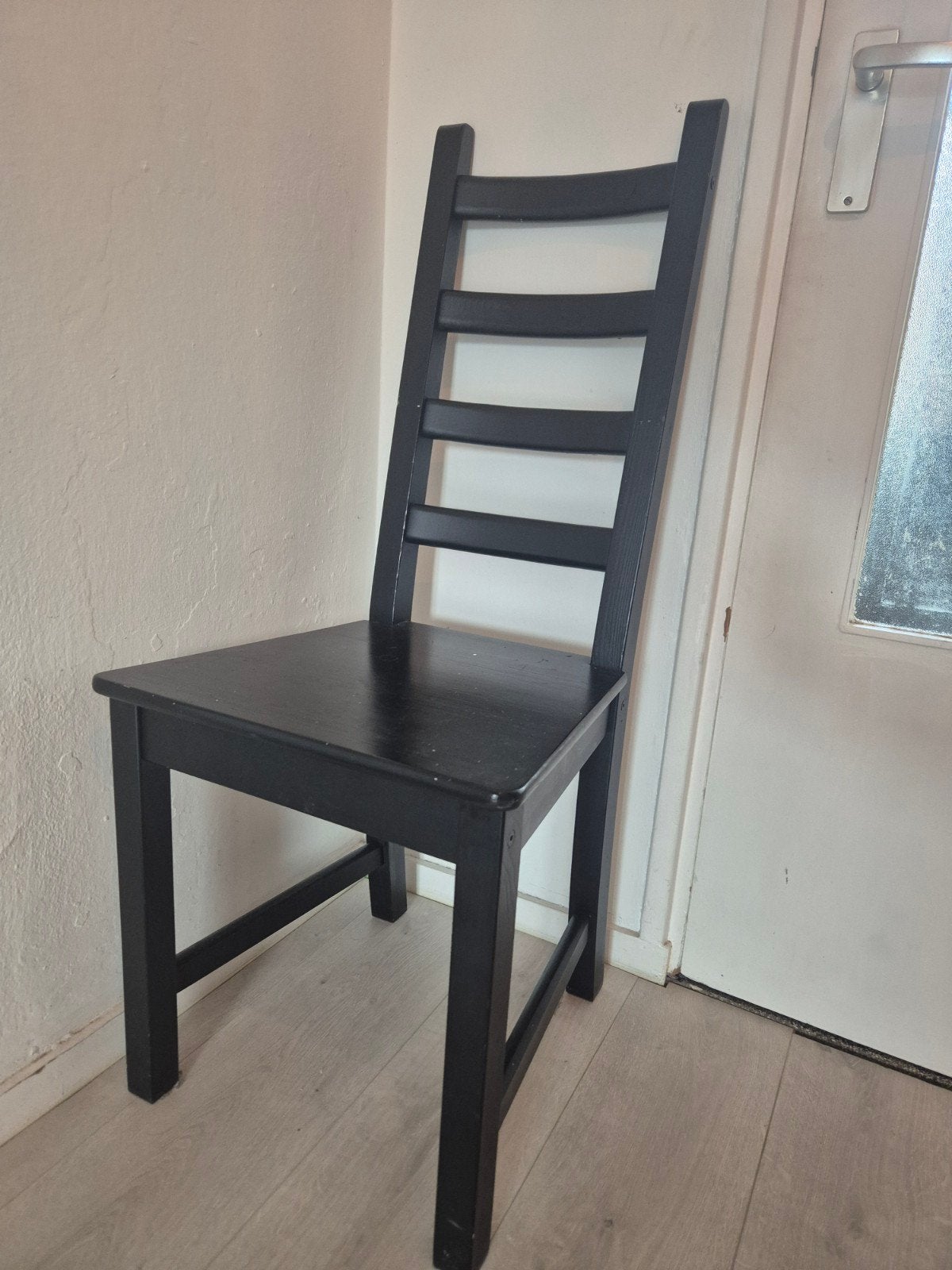 Houten IKEA eetkamerstoel 3 stuks, Ophalen, Zo goed als nieuw, Bruin