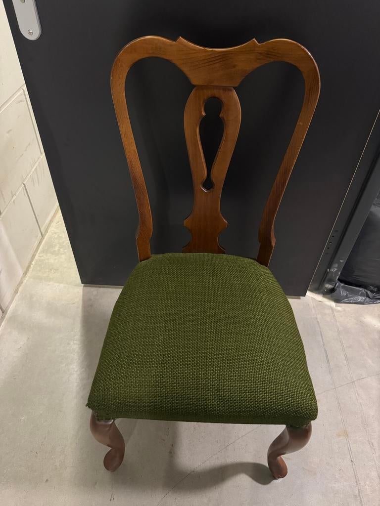 Eetkamer stoelen vintage 4 stuks!, Ophalen