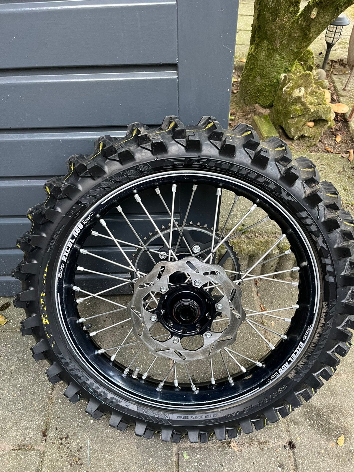 Zwarte A60 wielen KTM 450 (ook 125 en 250), Ophalen, Zo goed als nieuw