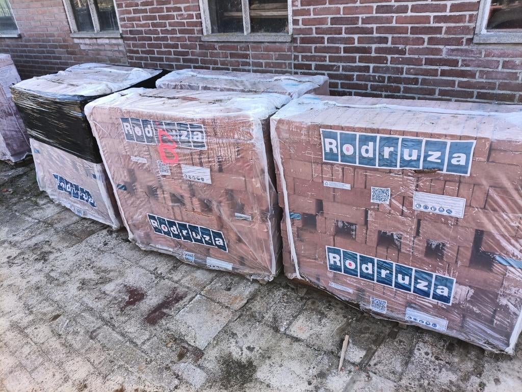 Gevelstenen rodruza, Ophalen of Verzenden, Nieuw, Bakstenen