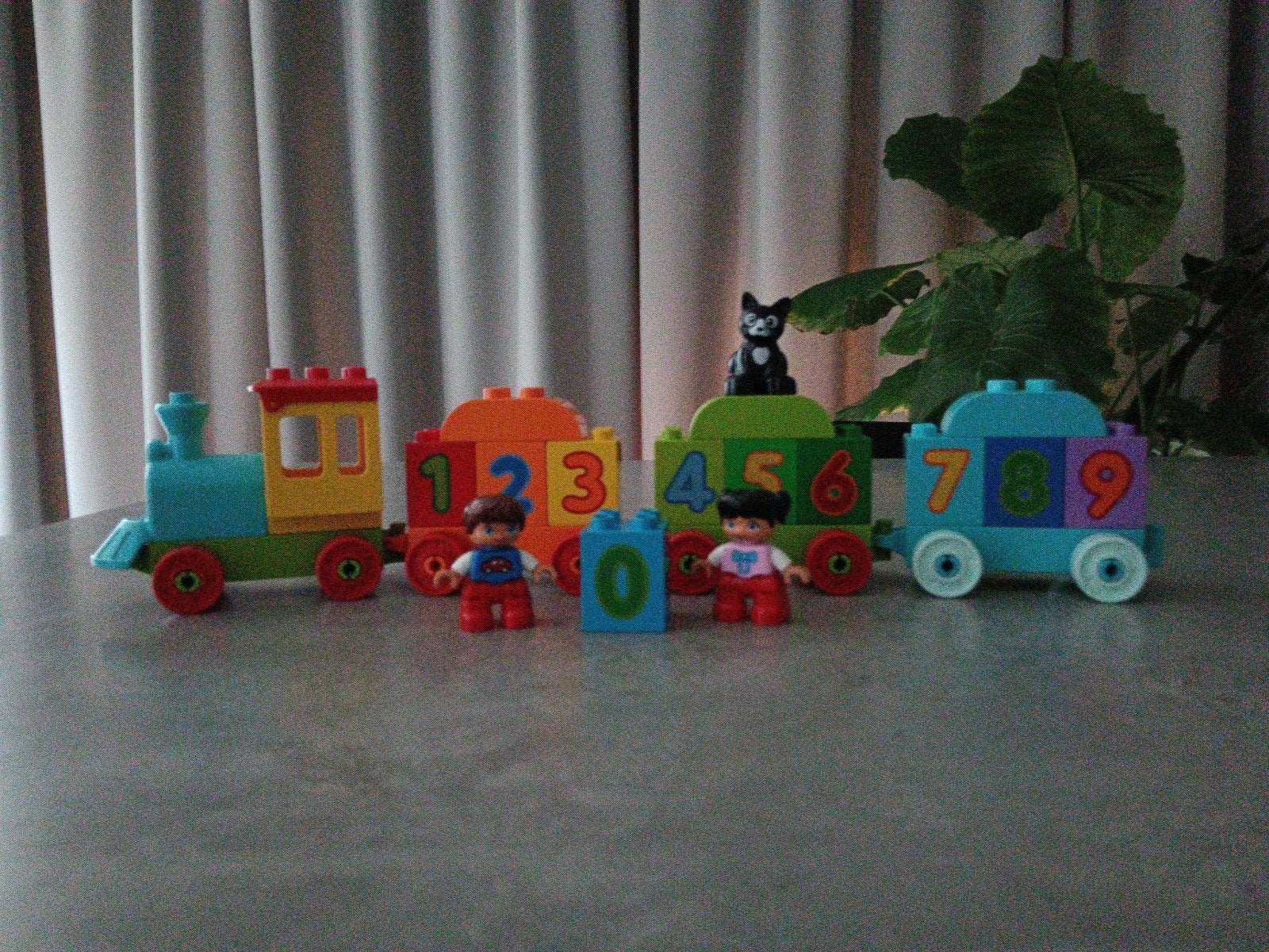 LEGO Duplo Mijn Eerste Cijfertrein 10954, Ophalen, Overige thema's, Zo goed als nieuw, Duplo