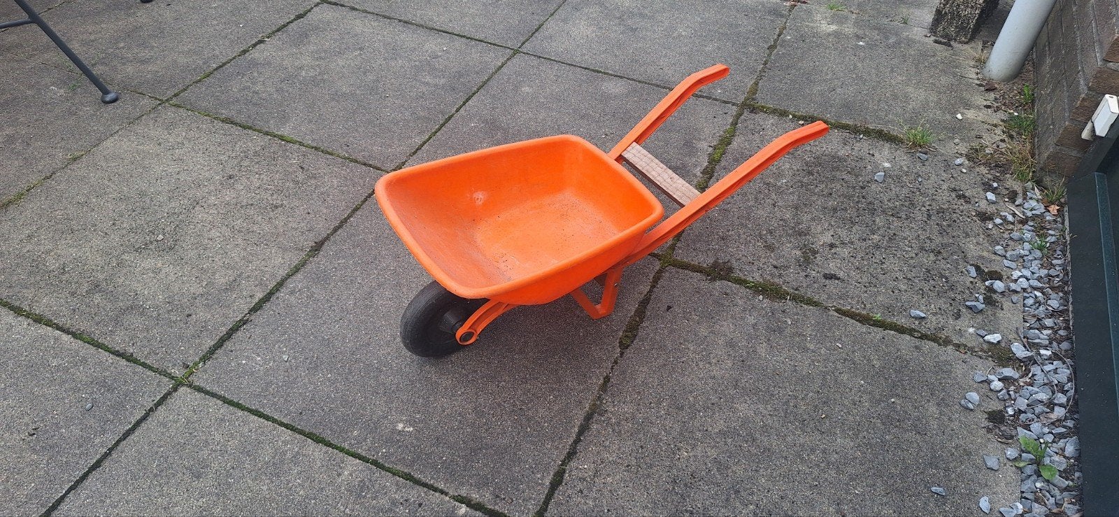 Kinder kruiwagen - Oranje speelgoed kruiwagen, Ophalen, Onbekend, Handmatig, Gebruikt