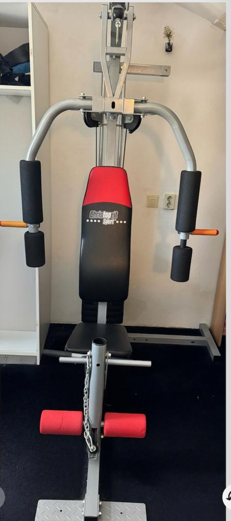 Christopeit Sport krachtstation, Sport en Fitness, Ophalen, Gebruikt, Krachtstation, Armen