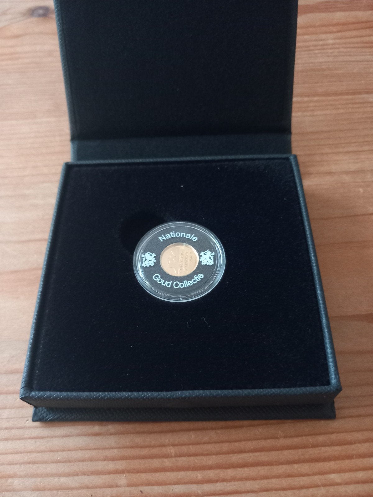 Nationale Goud Collectie 1 Gulden Koningin Beatrix 2001, 1 gulden, Verzenden, Koningin Beatrix, Goud