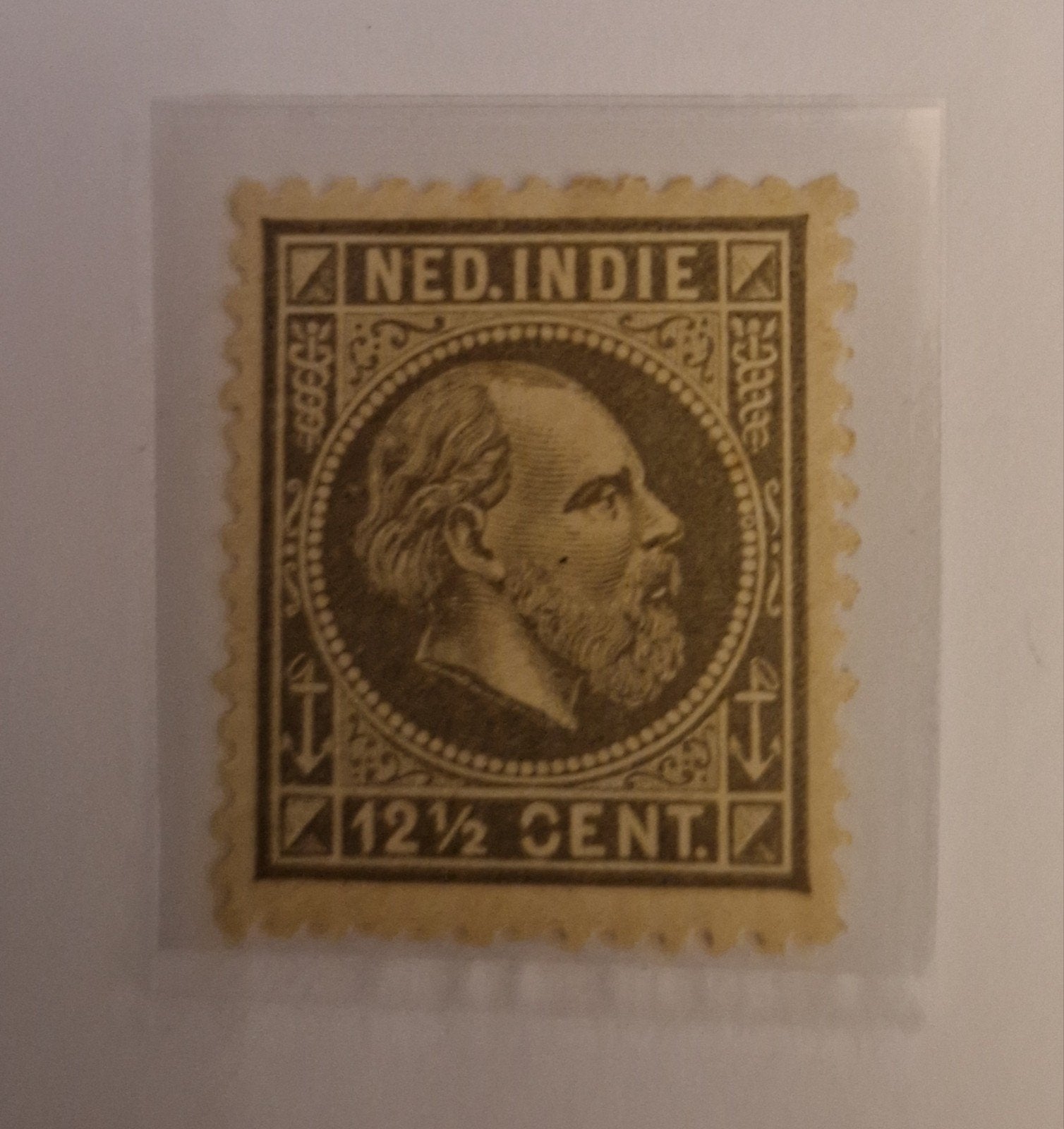 Plaatfout Nederlands Indië NVPH 10p., Ophalen of Verzenden, Postfris, Nederlands-Indië
