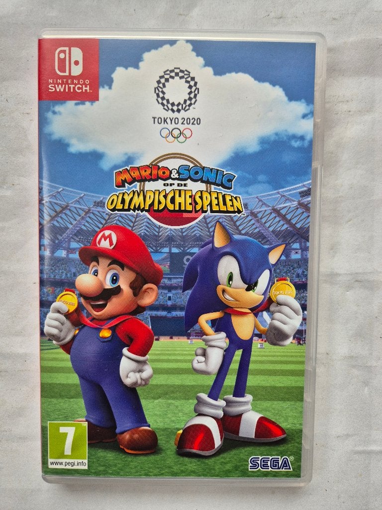 MARIO SONIC op de OLYMPISCHE SPELEN tokyo 2020, Gebruikt, 1 speler, Ophalen of Verzenden, Vanaf 3 jaar