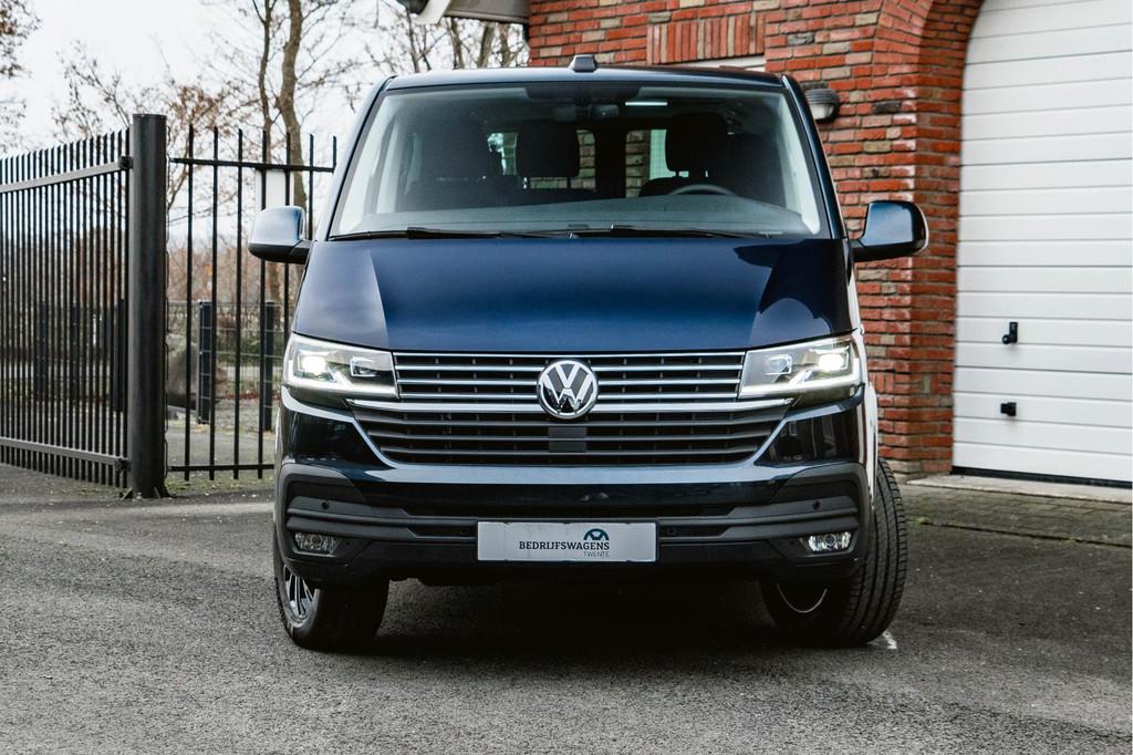 Volkswagen Caravelle T6.1 ROLSTOELBUS 2.0 TDI 150 PK DSG L2H, Automatische klimaatregeling, Stof, Gebruikt, Zwart