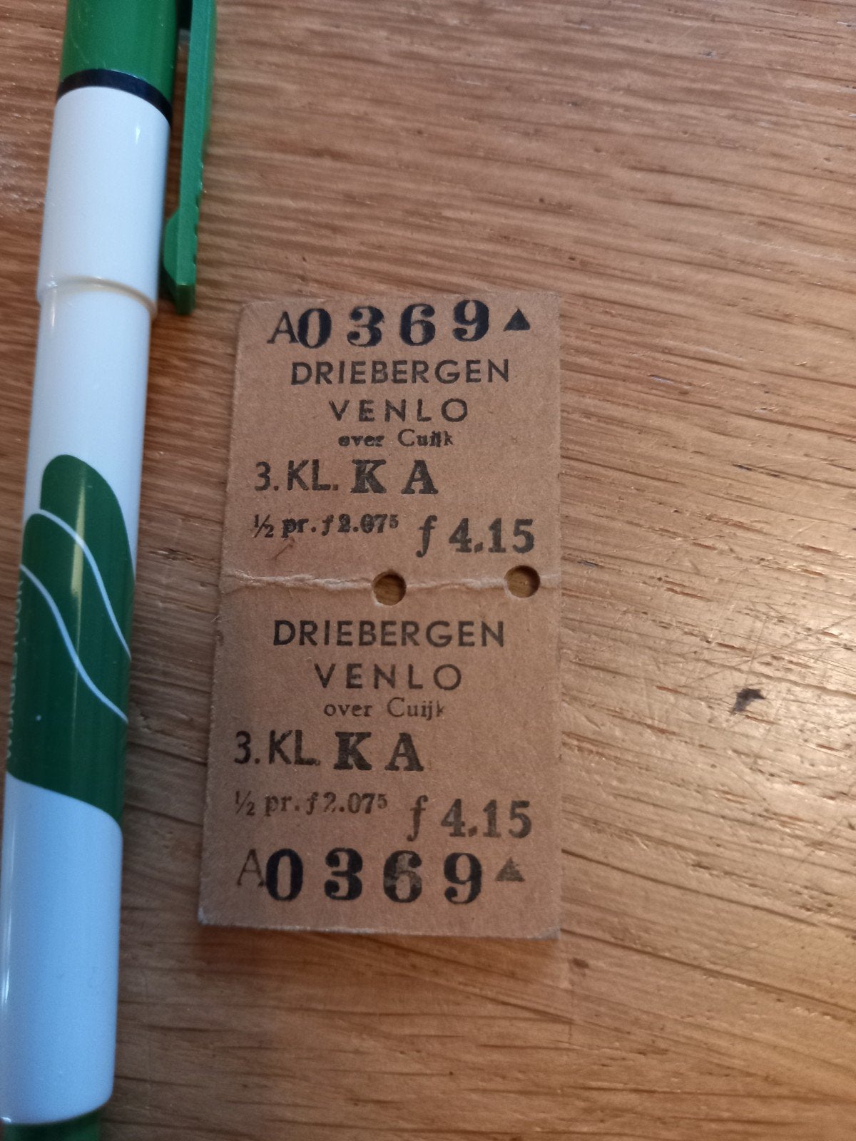 Venlo, Tickets en Kaartjes, Eén persoon, Vliegtuig, Met bestemming of datum