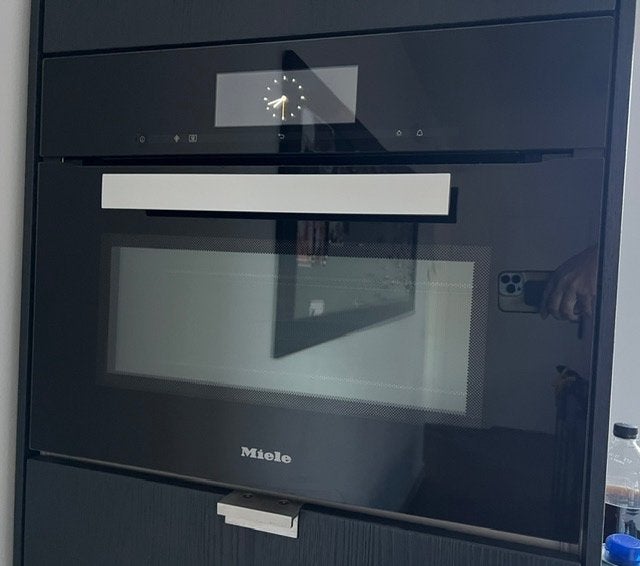 Miele, DGC 7450 oven is 1 maandje gebruikt dus nog nieuw., Witgoed en Apparatuur, Ophalen, Hete lucht, Zo goed als nieuw, Inbouw