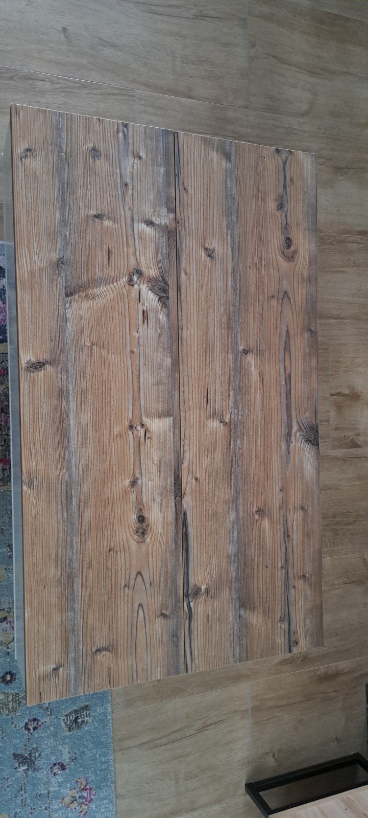 Salontafel met opklapbaar blad - Gebruikt, Huis en Inrichting, Ophalen, Gebruikt, 100 tot 150 cm, 50 tot 100 cm