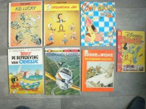 Diverse stripboeken, (qwe), Meerdere stripboeken, Ophalen of Verzenden, Gelezen