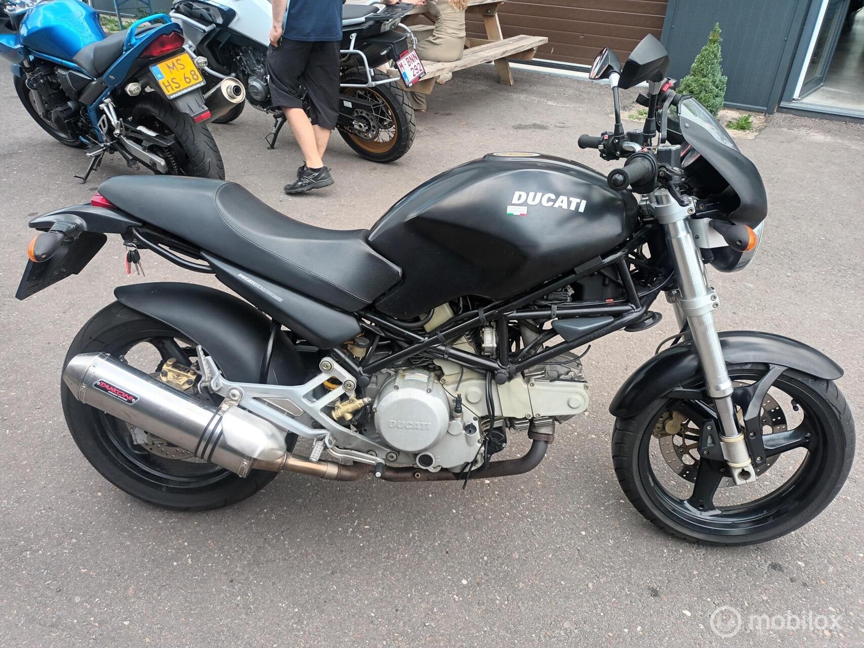 Nette Ducati Monster 600 Dark 2003 29dkm Inruil Kan, Motoren, Motoren | Ducati, 583 cc, Bedrijf, Meer dan 35 kW, Toermotor