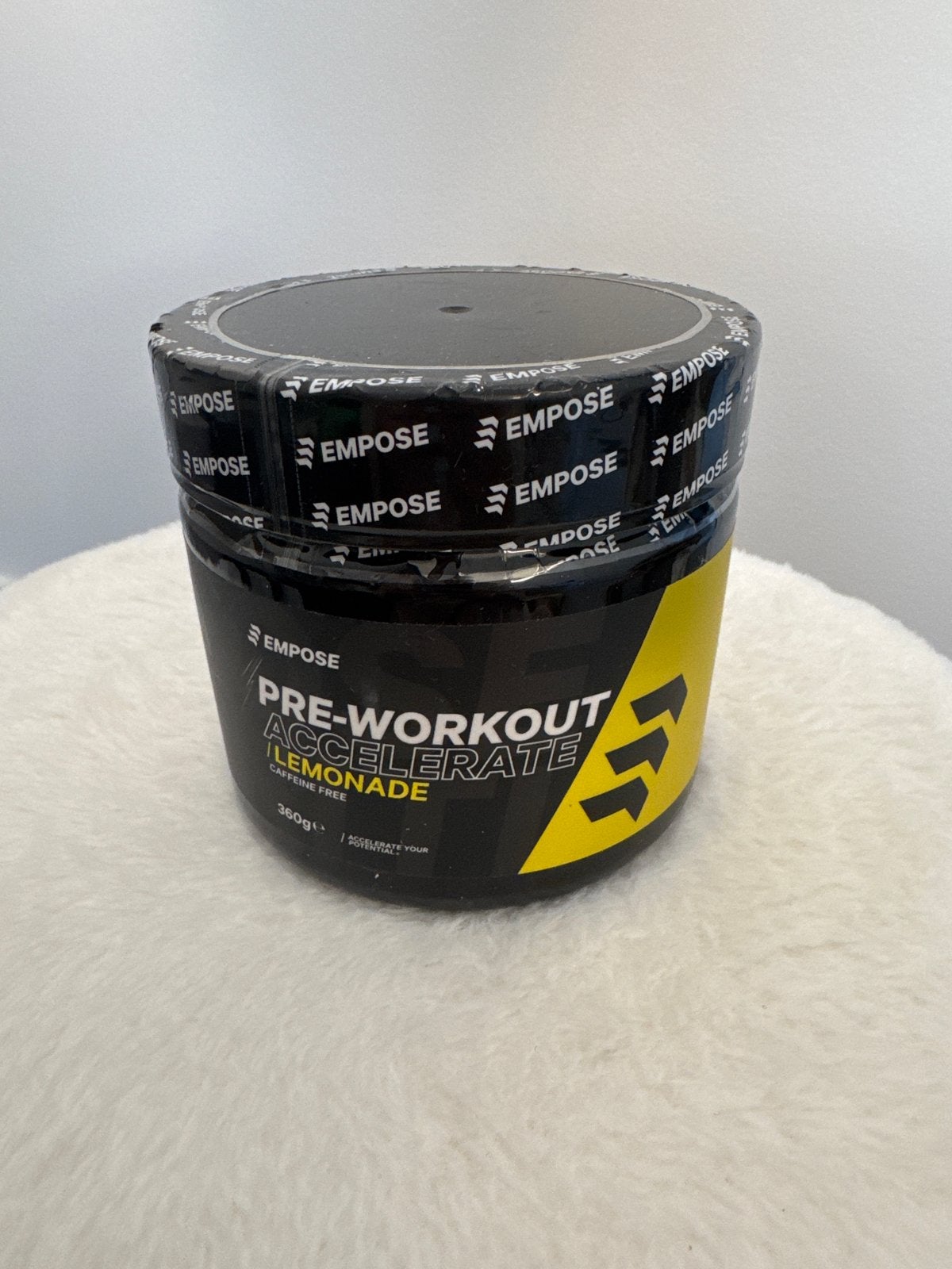 Emposé Pre-Workout Accelerate Lemonade Cafeïnevrij, Ophalen of Verzenden, Nieuw, Poeder of Drank