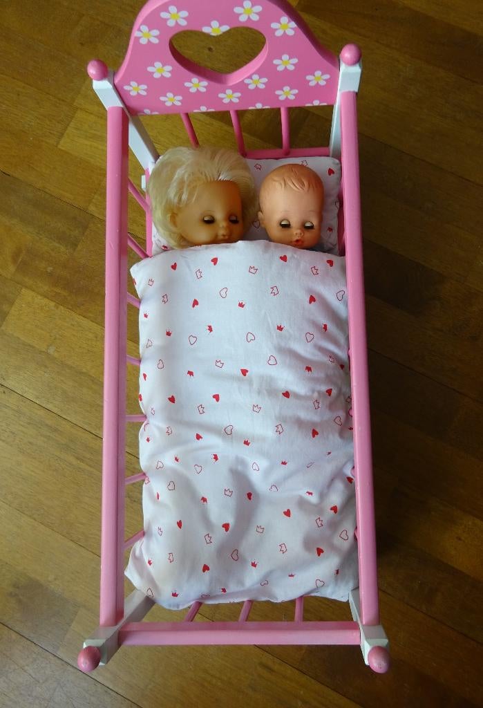 Poppenbedje en twee poppen, Ophalen, Gebruikt, Overige typen