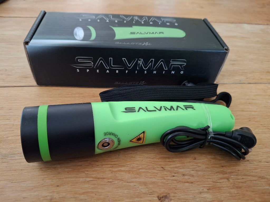 Salvimar onderwaterzaklamp duiklamp Galacteka 1500 lumen, Watersport en Boten, Salvimar, Duiklamp, Salvimar, Nieuw
