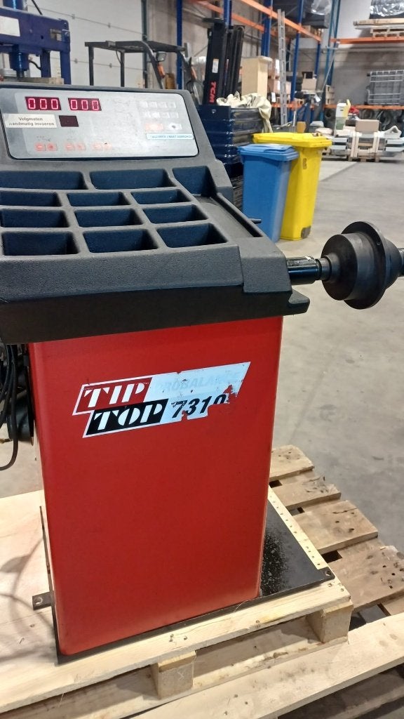 Balanceermachine RemaTiptop 7310, Ophalen