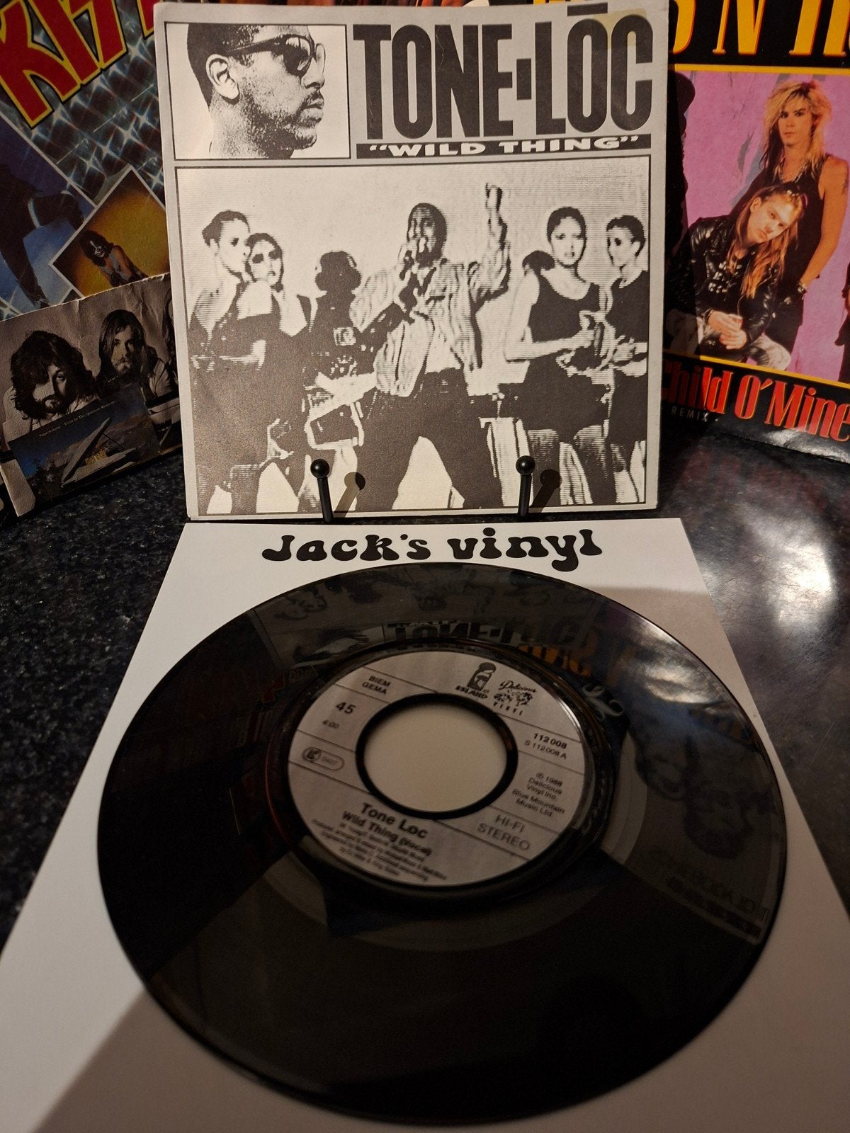 Tone-Loc - Wild Thing 7 inch vinyl single 1988/2, 7 inch, Ophalen of Verzenden, Overige typen, Fotohoes