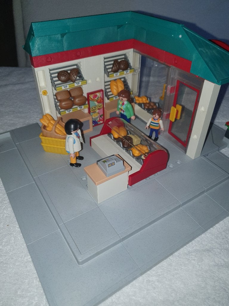 Playmobil bakkerij, Ophalen, Zo goed als nieuw, Complete set