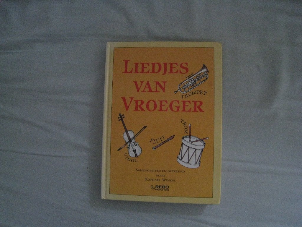 Liedjes van vroeger, Ophalen of Verzenden, Gelezen, Algemeen, Raphael Winkel