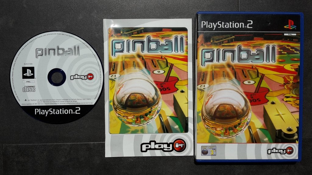 PS2 - Play it Pinball - PlayStation 2 Flipperkast Spel, Overige genres, 1 speler, Ophalen of Verzenden, Zo goed als nieuw