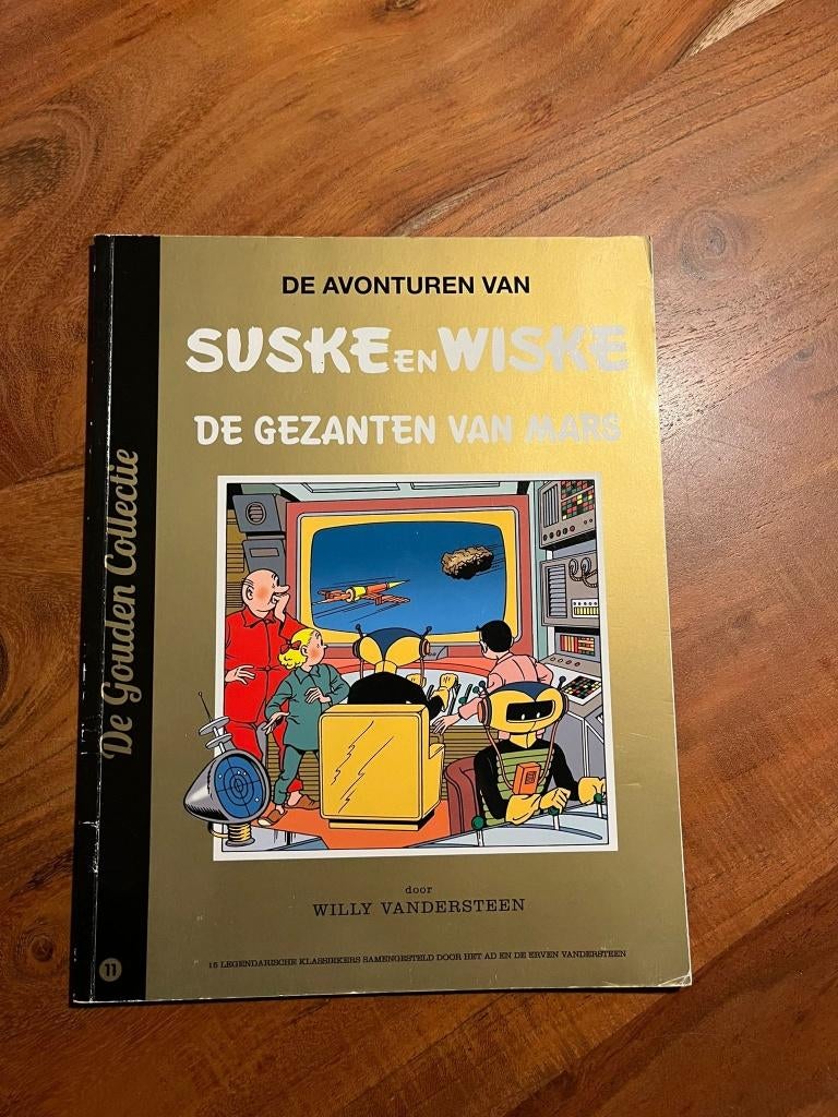 De Gouden Collectie  Suske en Wiske - De gezanten van Mars., Eén stripboek, Ophalen of Verzenden, Zo goed als nieuw