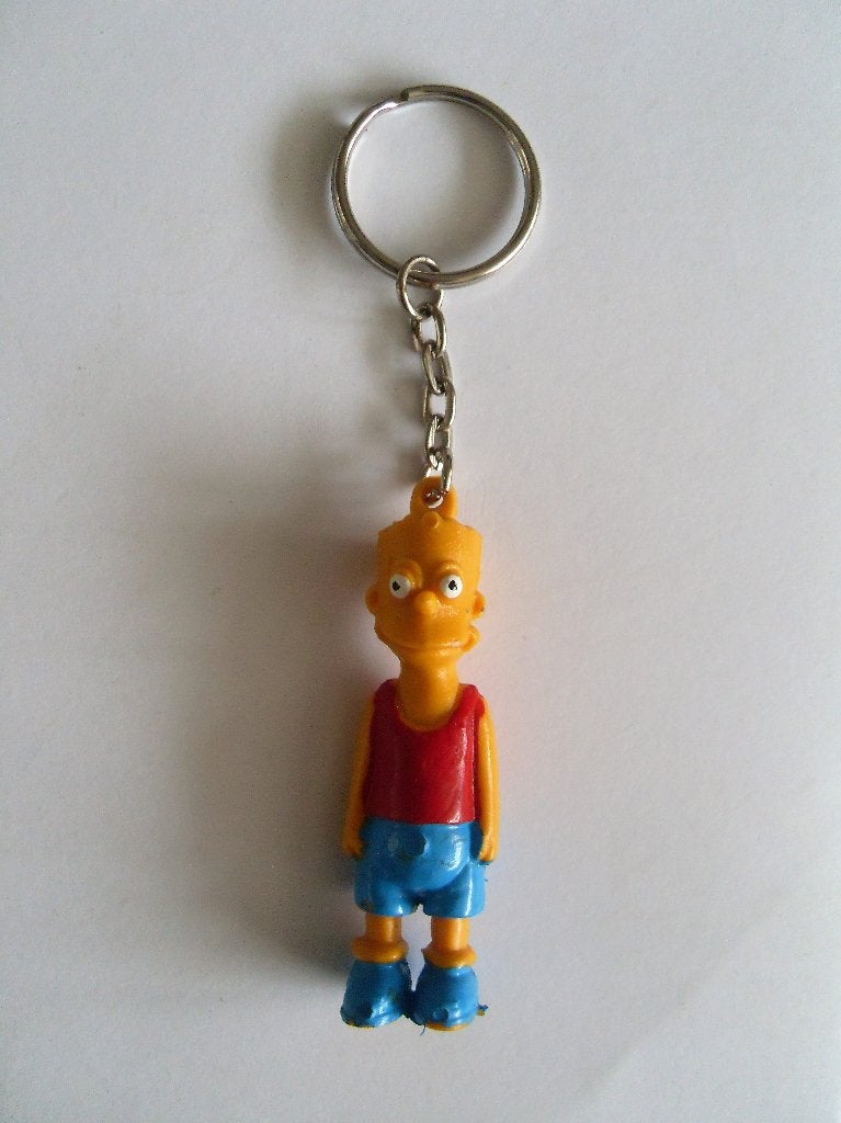 The Simpsons Sleutelhanger Bart Simpson Simsons, Ophalen of Verzenden, Zo goed als nieuw, Knuffel of Figuurtje