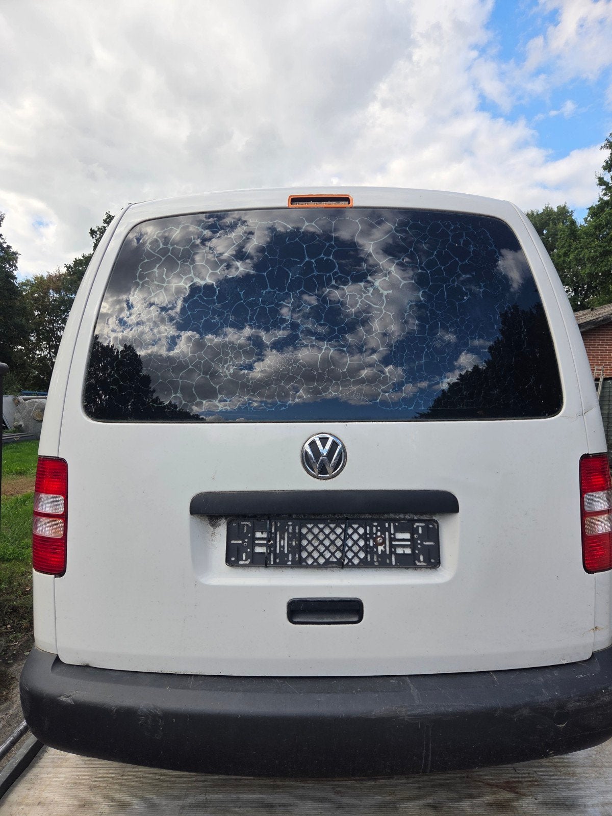 Achterklep VW caddy 2014, Gebruikt, Achterklep, Volkswagen, Ophalen of Verzenden