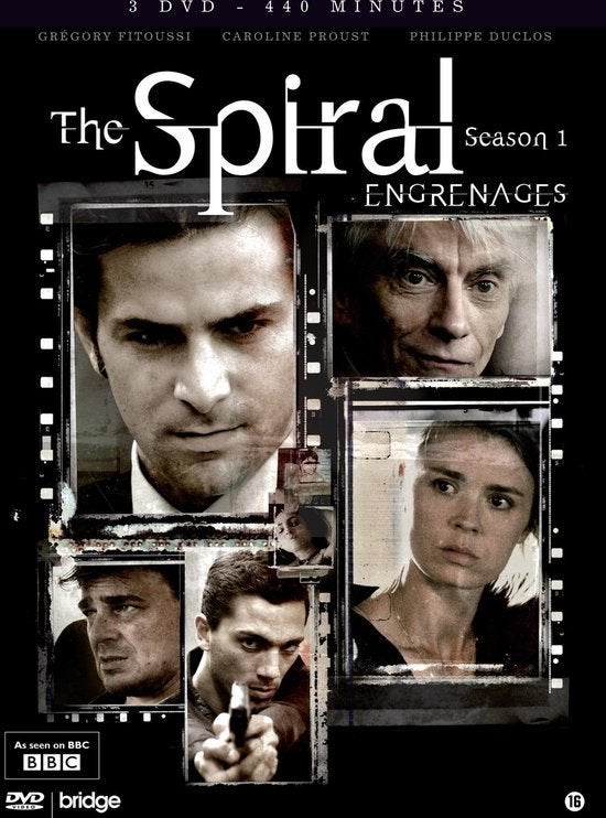 Spiral s1 s2 s3 s4 s5, Vanaf 16 jaar, Misdaad, Nederlands, Ophalen of Verzenden