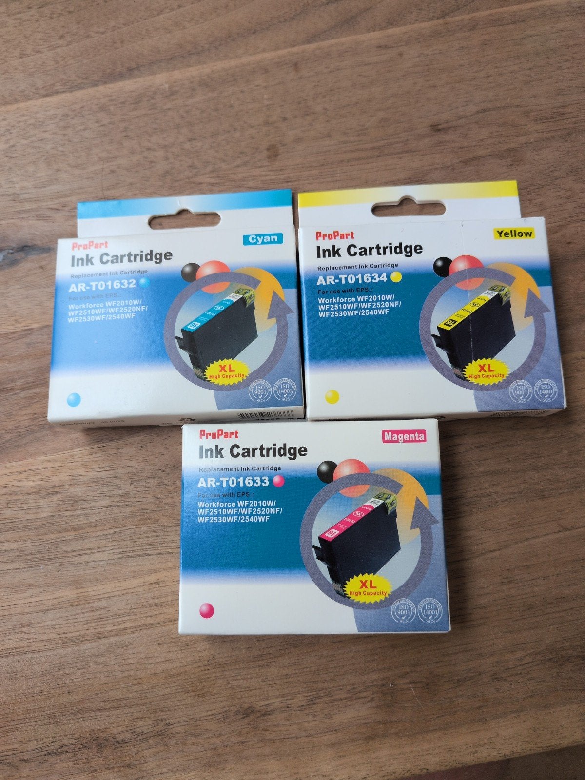 ProPart Inktcartridges XL - Cyan, Yellow, Magenta, Ophalen of Verzenden, Nieuw, Cartridge, ProPart