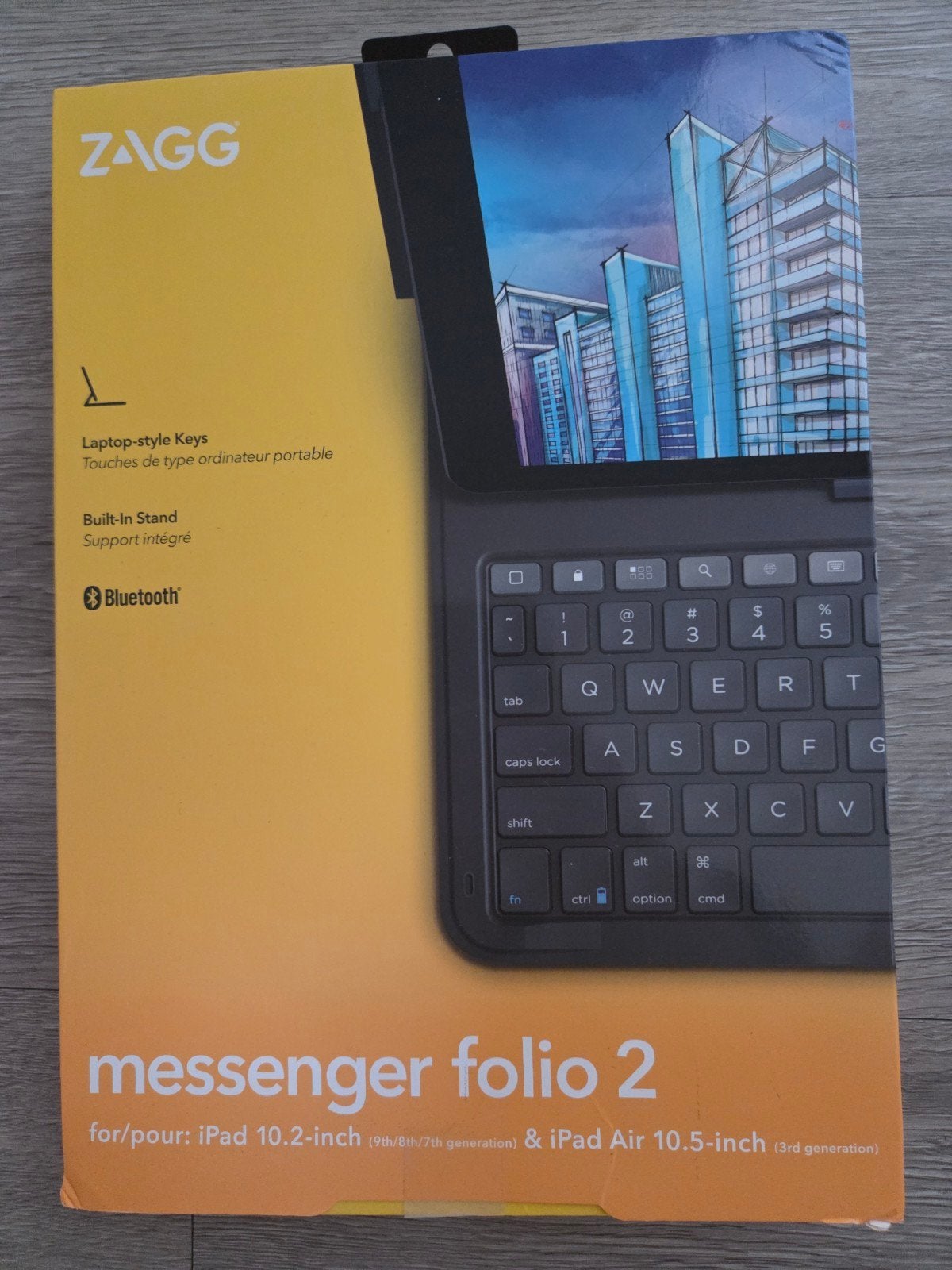 ZAGG Messenger Folio 2 toetsenbordhoes voor iPad, Ophalen of Verzenden, Nieuw