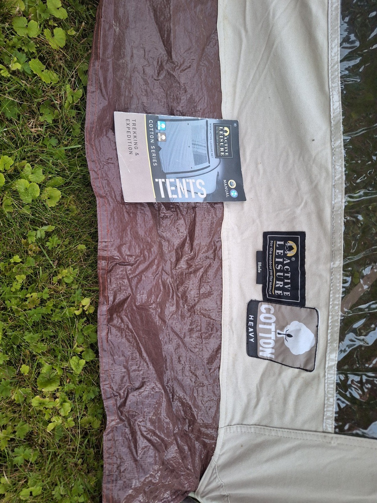 Active Leisure Blade Katoenen 2-persoons tent, Ophalen, Zo goed als nieuw, Tot en met 2