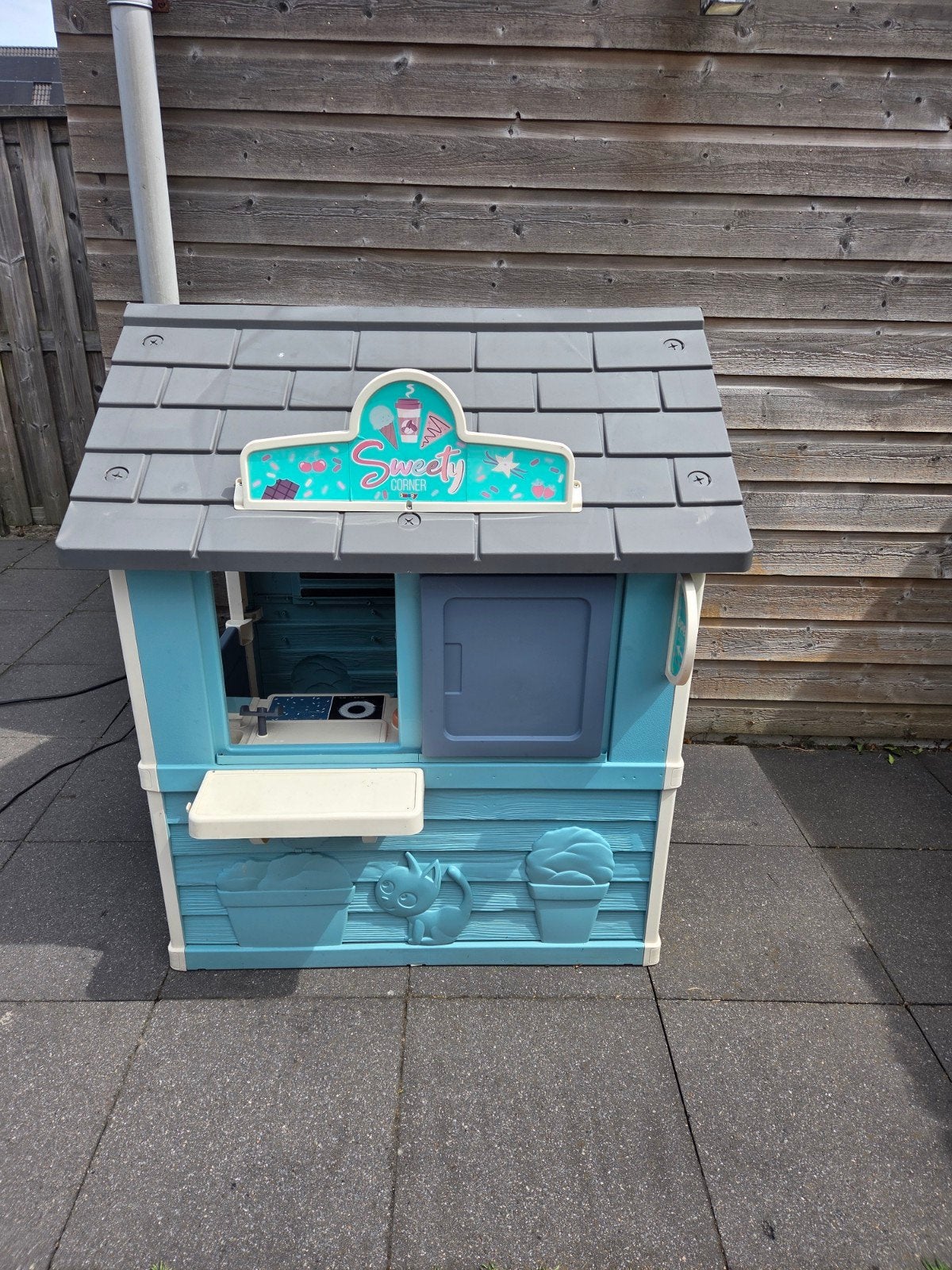 Smoby Speelhuis Sweet Corner, Kinderen en Baby's, Speelgoed | Buiten | Speelhuisjes, Ophalen, Kunststof