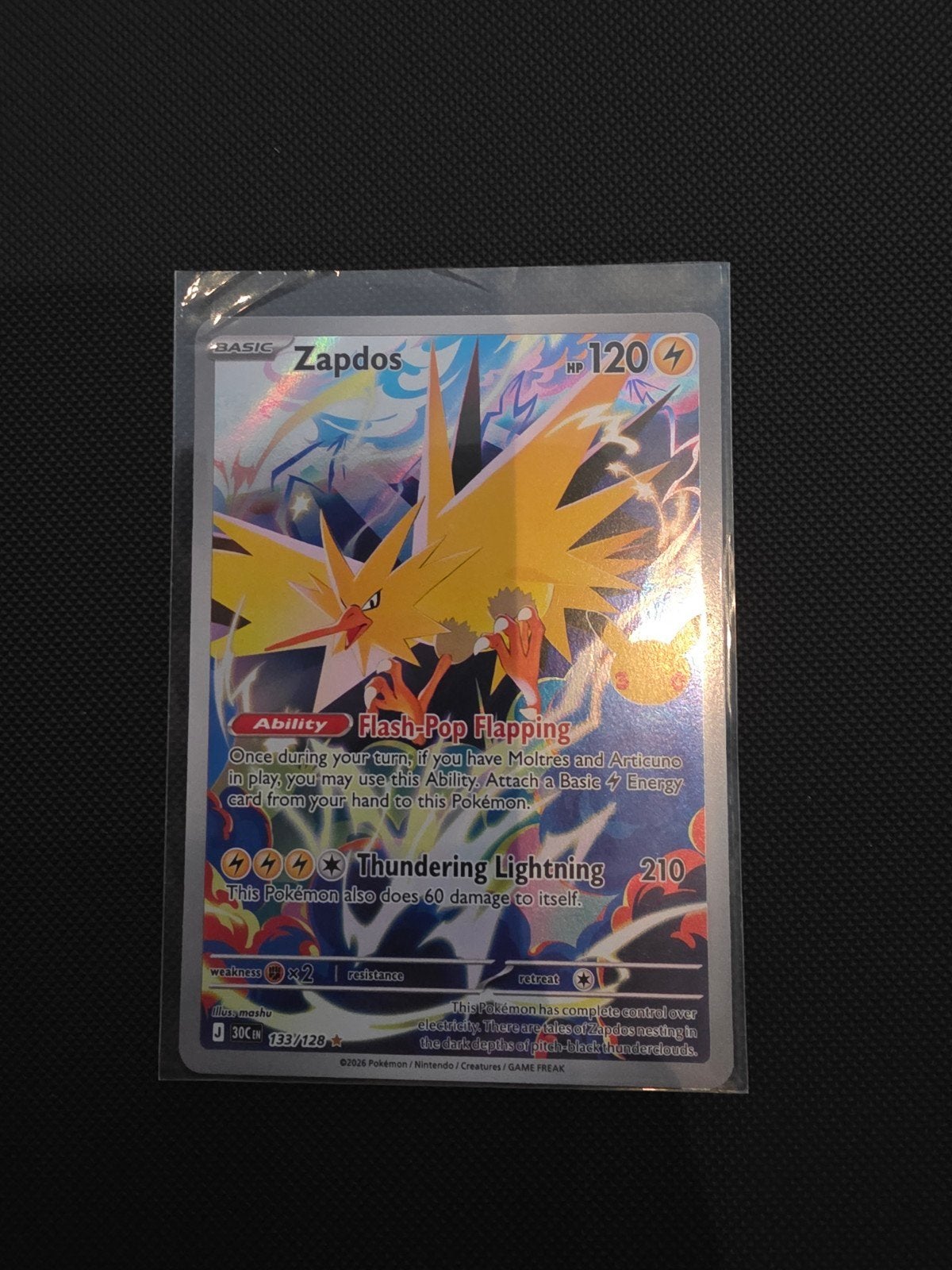 Zapdos 133/128, Ophalen of Verzenden, Zo goed als nieuw