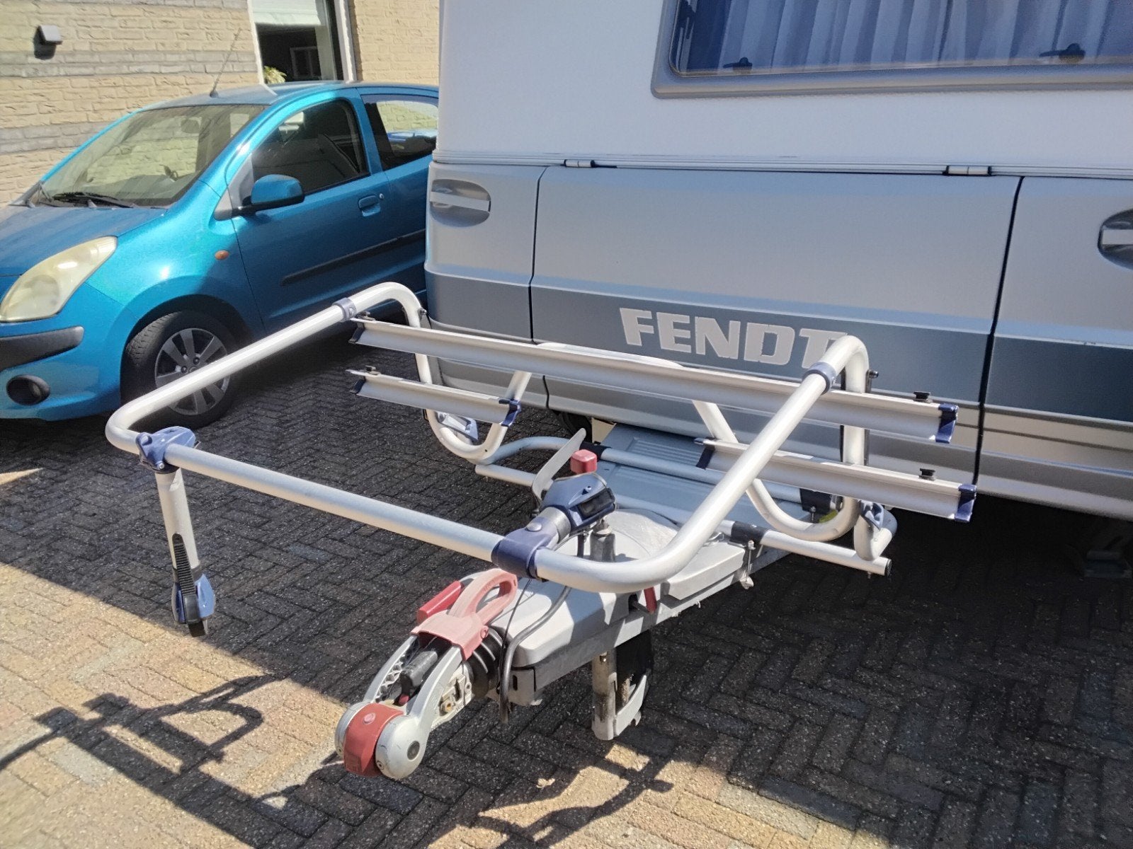 Thule Fietsendrager voor 2 fietsen, Ophalen, Gebruikt