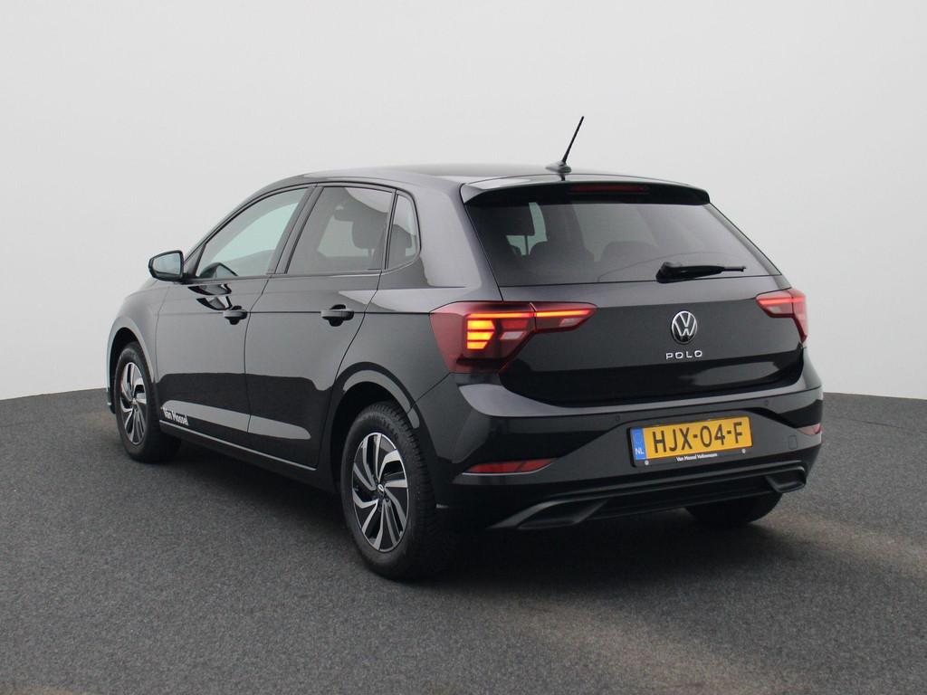 Volkswagen Polo 1.0 TSI Life Edition | Parkeersensoren achte, 12 maanden, Stof, 1069 kg, Zwart