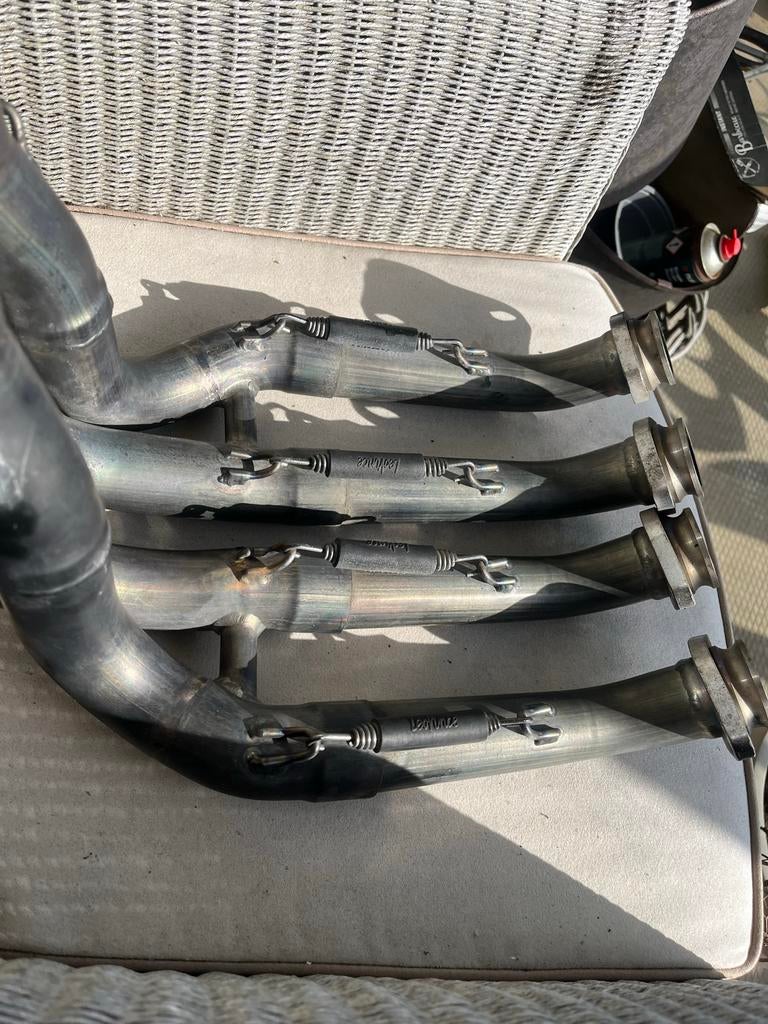 Leovince titanium corsa GP uitlaat voor Yamaha R6 2003-2005, Ophalen, Gebruikt