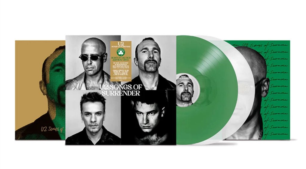 Vinyl 2LP U2 Songs Of Surrender BostonCeltics GREENWHITE NEW, Inclusief poster, Pop, Ophalen of Verzenden, 12 inch