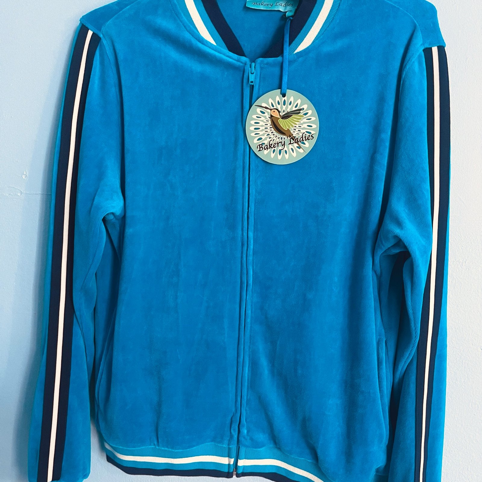 Bakery Ladies Baseball jacket Chrissy - Maat XL. Nieuw., Kleding | Dames, Jassen | Zomer, Nieuw, Blauw, Ophalen of Verzenden