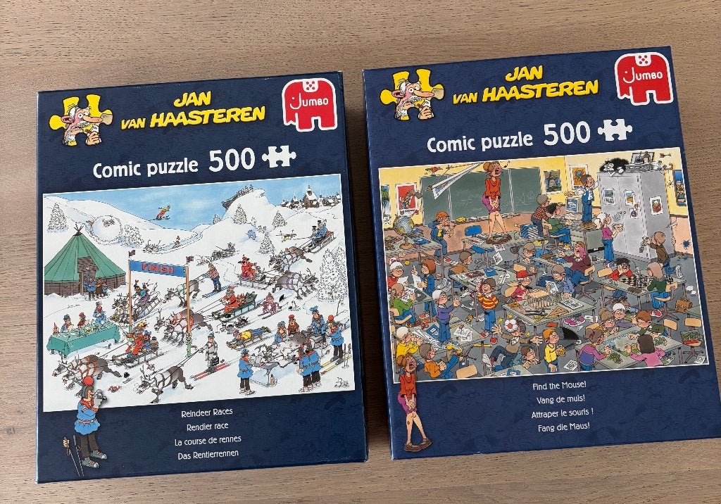 Jan van Haasteren legpuzzels, Ophalen, Zo goed als nieuw